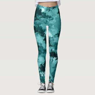 Leggings Camuflaje verde azulado de Camo