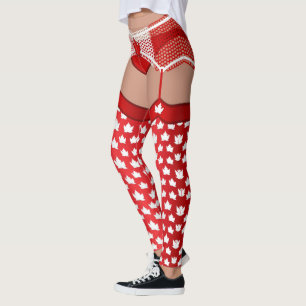 Leggings Canadá: Leyendas de vestuario de lingerie canadien