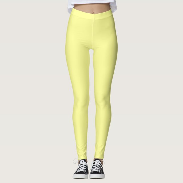 Leggings Canario (color sólido)  (Anverso)