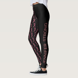 Leggings Cáncer de mama Lleve su nombre