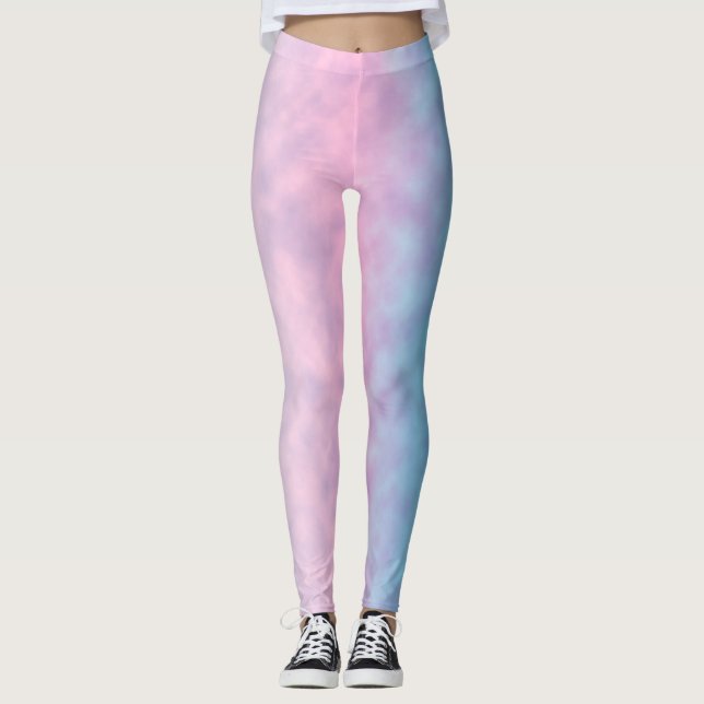 Leggings Canción de cuna de lavado de cielo (Anverso)
