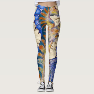 Leggings Canción del océano