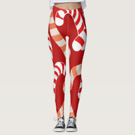 Leggings Candy Cane Delight