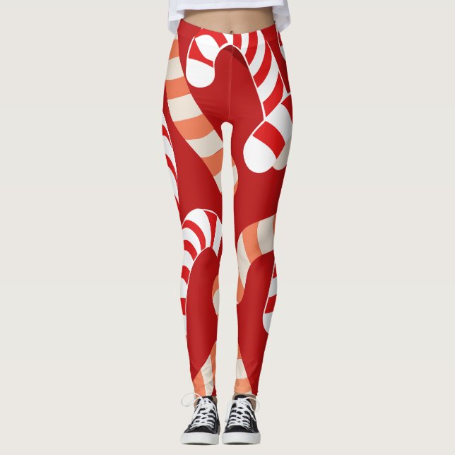 Leggings Candy Cane Delight (Anverso)