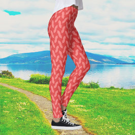 Leggings Candy Cane Medium