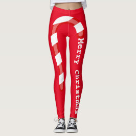 Leggings Candy Cane, Navidades comedores