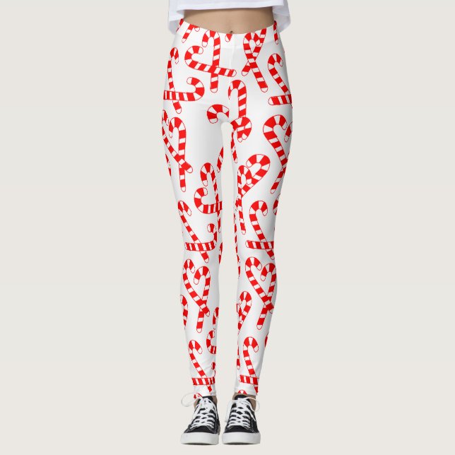 Leggings Candy Canes (Anverso)