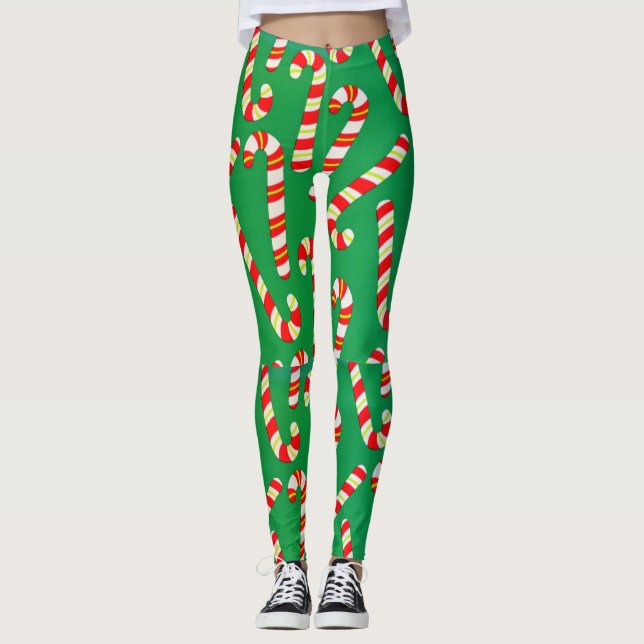 Leggings Candy Canes (Anverso)
