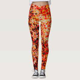 Leggings Candy Corn Confetti