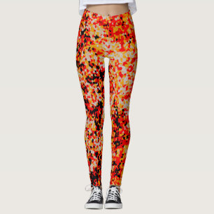 Leggings Candy Corn Confetti