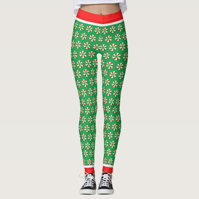 Leggings Candy navideño (Anverso)