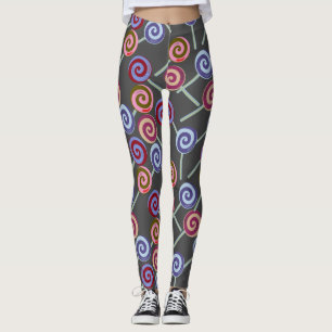 Leggings Candy pattern   Lollies pattern   lollipop 27