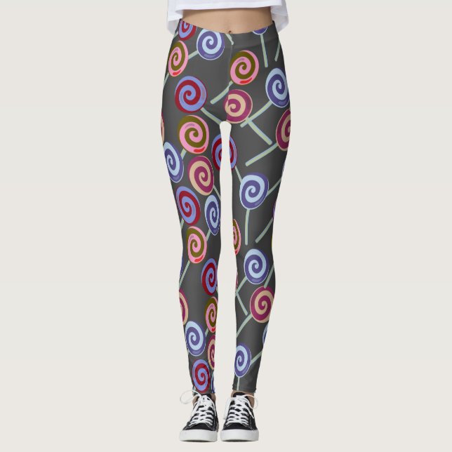 Leggings Candy pattern | Lollies pattern | lollipop 27 (Anverso)