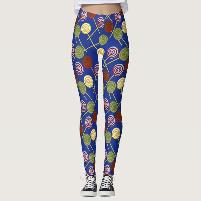 Leggings Candy pattern | Lollies pattern | lollipop 4 (Anverso)