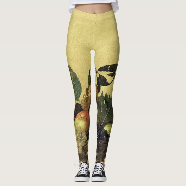 Leggings Canestra di frutta Caravaggio (Anverso)