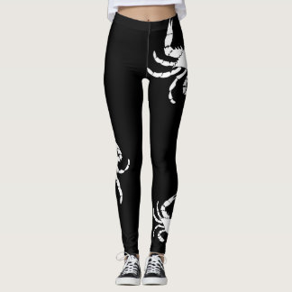 Leggings Cangrejo blanco