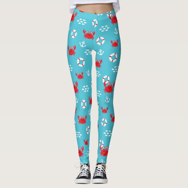 Leggings Cangrejo con vida (Anverso)