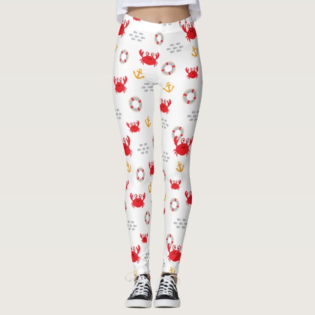 Leggings Cangrejo con vida (Anverso)