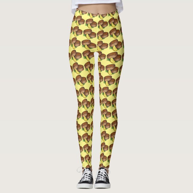 Leggings Cangrejo de Maryland Cake Crabakes Lemon de marisc (Anverso)