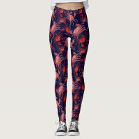 Cangrejo rojo gracioso, océano náutico de langosti