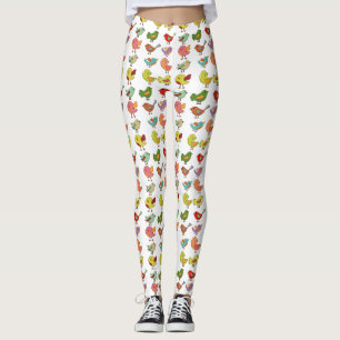 Leggings Cangrejos dulces multicolores Thunder_Cove