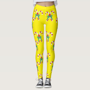 Leggings Cañones de golosinas y cintas