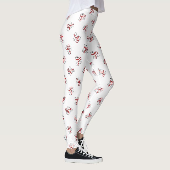 Leggings Cañones de navidad y osos polares (Derecha)