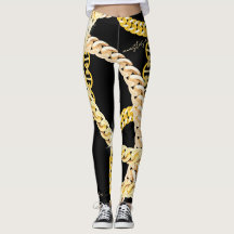 Cañones de oro y negro elegantes