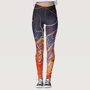 Leggings Caos atmosférico - Piernas