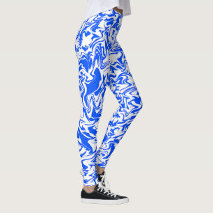 Leggings Caos azul......