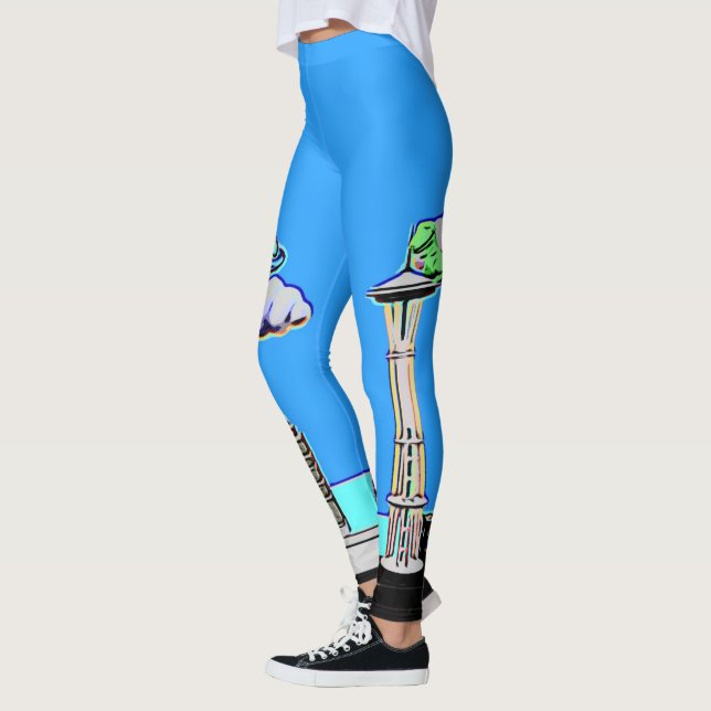 Leggings Caos de Seattle (Izquierda)