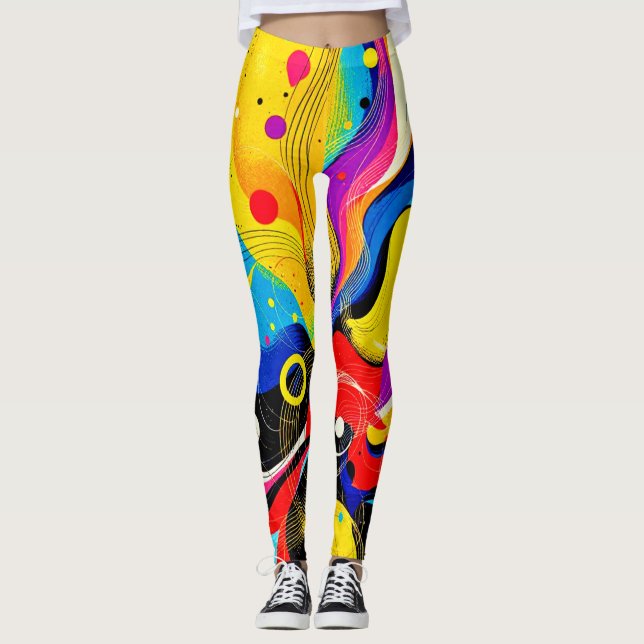 Leggings Caos en el arte de la armonía (Anverso)