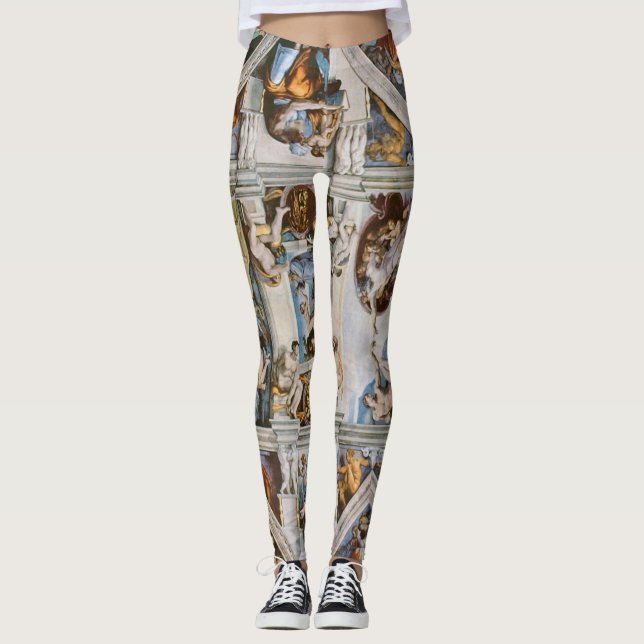 Leggings Capilla Sixtina Techo Michelangelo (Anverso)