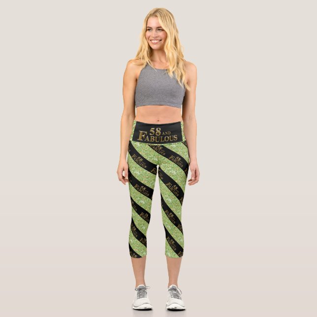 Leggings Capri 58 cumpleaños (Anverso)