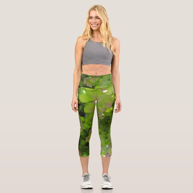 Leggings Capri "Abismo abandonado" (Anverso)
