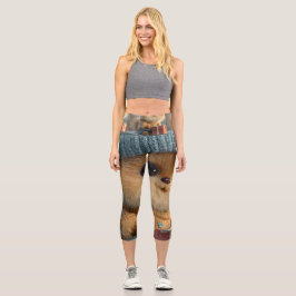 Leggings Capri abrazos acogedores