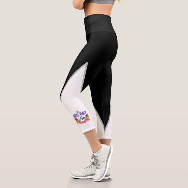 Leggings Capri Abs Day Core Workout - Pug Dog Lover (Izquierda)