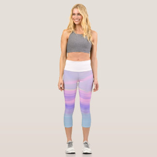 Leggings Capri abstracto