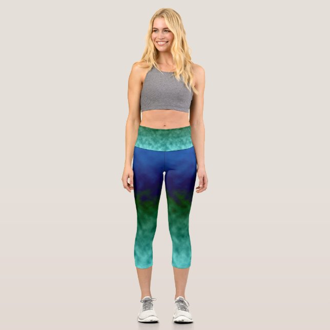 Leggings Capri Abyssal Verse (Anverso)