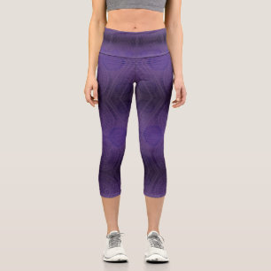 Leggings Capri Aceptación   Medallones de Meditación Violeta
