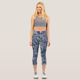 Leggings Capri Acróbalo azul oscuro y bonito