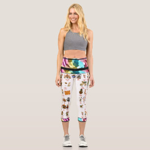 Leggings Capri Actos del Circo Dingaling Bros