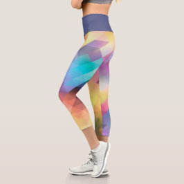Leggings Capri Acuarela