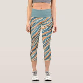 Leggings Capri Acuarelas besadas por el sol