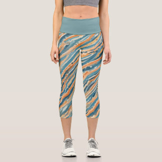Leggings Capri Acuarelas besadas por el sol