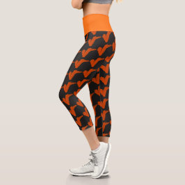 Leggings Capri Ala De Pollo Alta Desquiciada Yoga Capris