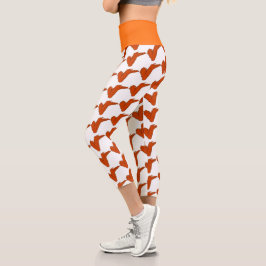 Leggings Capri Ala De Pollo Alta Desquiciada Yoga Capris