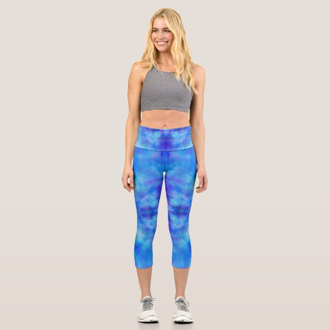 Leggings Capri Alas azules (Anverso)