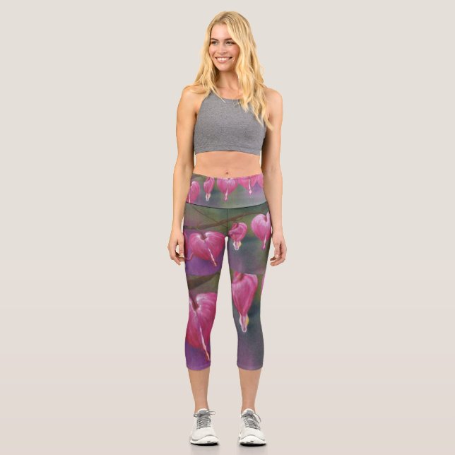 Leggings Capri Alaskan Corazones Sangrantes Capris Desquiciados (Anverso)