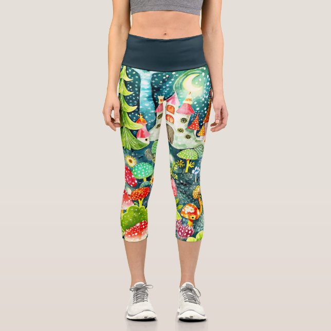 Leggings Capri Aldea de los productos lácteos (Anverso)